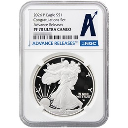 2026 Proof Congratulations Set Silver Eagle NGC PF70 UC AR 2026 Proof Congratulations Set Silver Eagle NGC PF70 UC AR