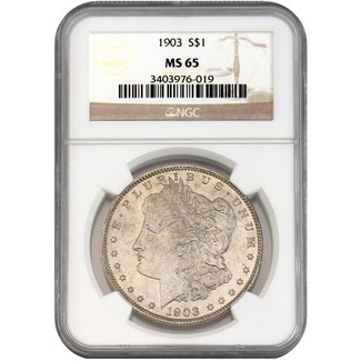 1903 Morgan Dollar NGC MS-65