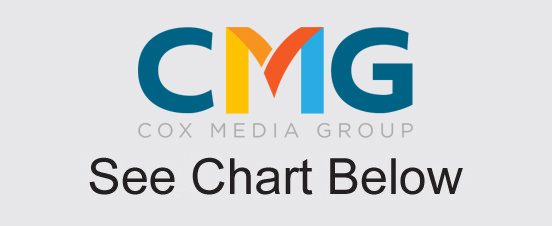 Cox Media See Chart Below Cox Media See Chart Below