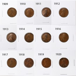 First 12 Years of the Lincoln Cent First 12 Years of the Lincoln Cent