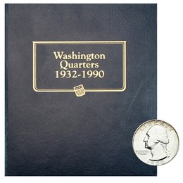 1941-1964 Brilliant UNC Washington Quarter Set in Album 1941-1964 Brilliant UNC Washington Quarter Set in Album