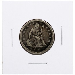 Pre-Civil War Dated Liberty Seated Quarter Fine - Very Fine Condition Pre-Civil War Dated Liberty Seated Quarter Fine - Very Fine Condition