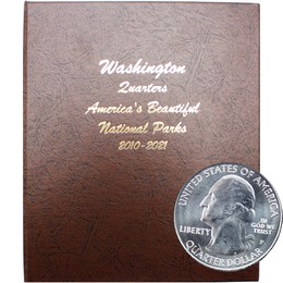 2010-2021 P&D Mint Only America The Beautiful Quarter Set in Dansco Album 2010-2021 P&D Mint Only America The Beautiful Quarter Set in Dansco Album