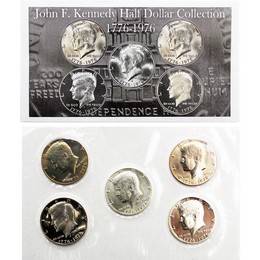 1976 John F. Kennedy Half Dollar Collection 1976 John F. Kennedy Half Dollar Collection