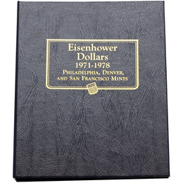 Complete Eisenhower Dollar Set in Whitman Album Complete Eisenhower Dollar Set in Whitman Album