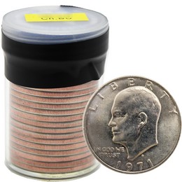 1971 D Eisenhower Dollar Roll BU Condition (20 Coins) 1971 D Eisenhower Dollar Roll BU Condition (20 Coins)