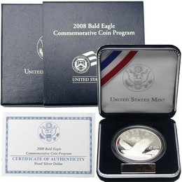 2008 P Bald Eagle Proof Dollar OGP 2008 P Bald Eagle Proof Dollar OGP