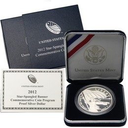 2012P Star Spangled Banner $ Proof Commem in OGP 2012P Star Spangled Banner $ Proof Commem in OGP