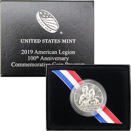 2019 D American Legion 100th Anniversary Commem Half Dollar Uncirculated OGP 2019 D American Legion 100th Anniversary Commem Half Dollar Uncirculated OGP