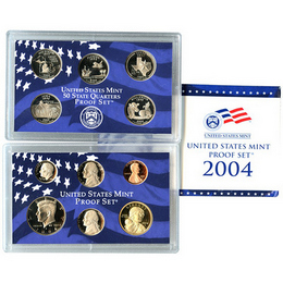 2004 Proof Set in OGP (11 coins) 2004 Proof Set in OGP (11 coins)