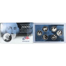 2009 S Clad Proof Quarter Set OGP 2009 S Clad Proof Quarter Set OGP