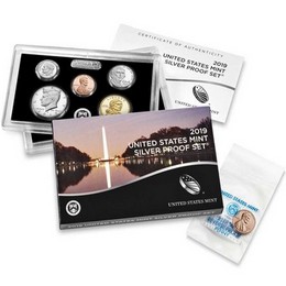 2019 S Silver Proof Set in OGP (11 Coins) 2019 S Silver Proof Set in OGP (11 Coins)