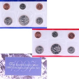 1997 Mint Set in OGP (10 coins) 1997 Mint Set in OGP (10 coins)