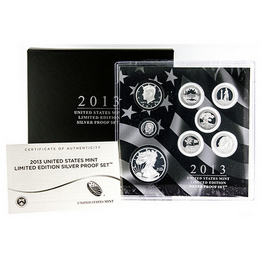2013 U.S. Mint Limited Edition Silver Proof Set OGP 2013 U.S. Mint Limited Edition Silver Proof Set OGP