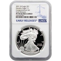 NGC PF69 UCAM 2010-W American Silver Eagle Proof Early Releases 