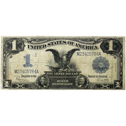 1899 Series $1 Black Eagle Silver Certificate Good to Better Condition 1899 Series $1 Black Eagle Silver Certificate Good to Better Condition