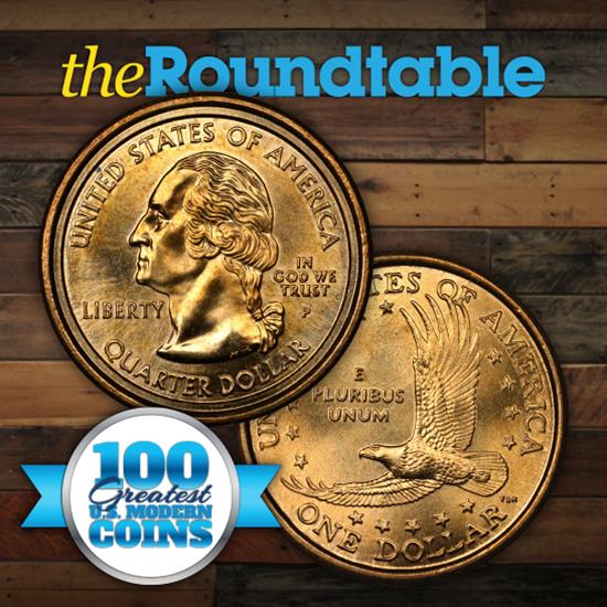 100 Greatest U.S. Modern Coins Series: 2000 Sacagawea Dollar/Washington Quarter Mule