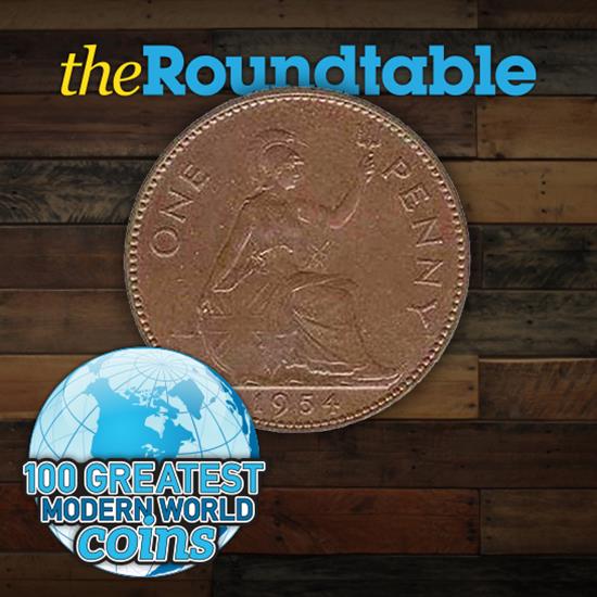 100 Greatest Modern World Coins Series: Great Britain 1954 Penny