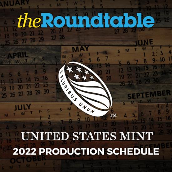 U.S. Mint Releases 2022 Production Schedule The Coin Vault