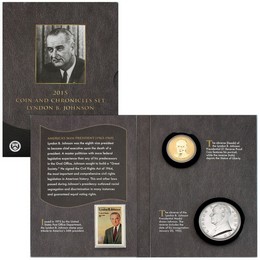 2015 Coin & Chronicles Set – Lyndon B. Johnson 2015 Coin & Chronicles Set – Lyndon B. Johnson