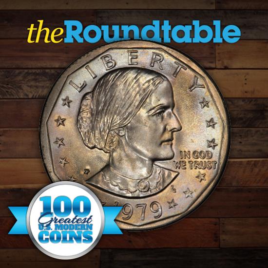 100 Greatest U.S. Modern Coins Series: 1979-P Susan B. Anthony Dollar, Wide Rim 100 Greatest U.S. Modern Coins Series: 1979-P Susan B. Anthony Dollar, Wide Rim