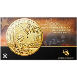 2019 Native American $1 Coin & Currency Set in OGP 2019 Native American $1 Coin & Currency Set in OGP