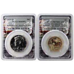 2019 Rocketship Set PCGS 70/69 PL First Day Issue Moon Frame 2019 Rocketship Set PCGS 70/69 PL First Day Issue Moon Frame