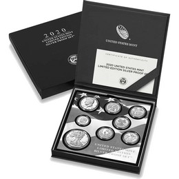 2020 Limited Edition Silver Proof Set OGP 2020 Limited Edition Silver Proof Set OGP