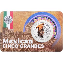 2026 500 Francs Cameroon Mexican Cinco Grandes (Big 5) 1/4oz Colorized Silver Golden Eagle BU Coin 2026 500 Francs Cameroon Mexican Cinco Grandes (Big 5) 1/4oz Colorized Silver Golden Eagle BU Coin