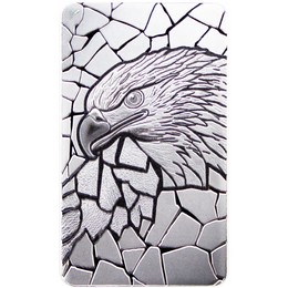 2026 $2 Fiji 1oz Silver Mosaic Eagle Prooflike Ingot Coin 2026 $2 Fiji 1oz Silver Mosaic Eagle Prooflike Ingot Coin