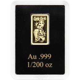 2026 $20 Liberia 1/200oz Gold Lady Luck Prooflike Ingot 2026 $20 Liberia 1/200oz Gold Lady Luck Prooflike Ingot