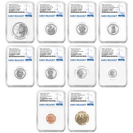 2026 S Semiquincentennial Silver Proof Set NGC PF70 UC ER Blue Label 2026 S Semiquincentennial Silver Proof Set NGC PF70 UC ER Blue Label