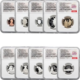 2026 S Semiquincentennial Silver Proof Set NGC PF69 UC ER America 250 Label 2026 S Semiquincentennial Silver Proof Set NGC PF69 UC ER America 250 Label