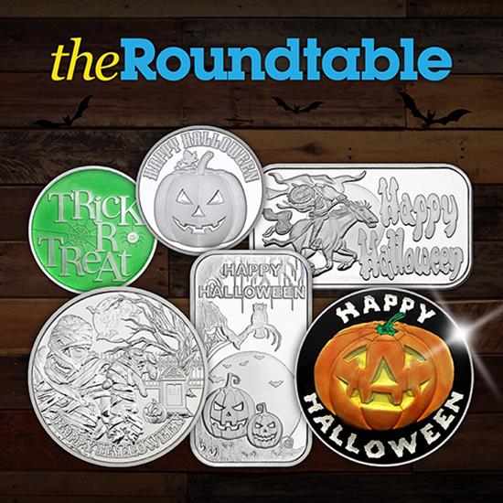 Happy Halloween! Silver Bullion Available Now! Happy Halloween! Silver Bullion Available Now!
