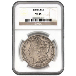 1903-S Morgan Dollar NGC VF-35 1903-S Morgan Dollar NGC VF-35