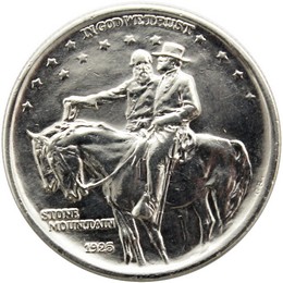 1925 Stone Mountain Commem Half Dollar AU 1925 Stone Mountain Commem Half Dollar AU