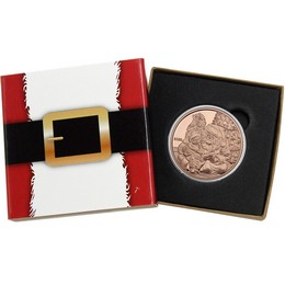 2025 Storytime with Santa 1 AVDP Ounce Fine Copper Medallion in Gift Box 2025 Storytime with Santa 1 AVDP Ounce Fine Copper Medallion in Gift Box
