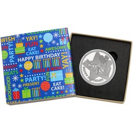 2026 Make a Wish Birthday 1oz .999 Silver Medallion in Gift Box 2026 Make a Wish Birthday 1oz .999 Silver Medallion in Gift Box