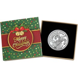 2026 Christmas Wishes Candy Canes 1oz .999 Silver Medallion in Gift Box 2026 Christmas Wishes Candy Canes 1oz .999 Silver Medallion in Gift Box