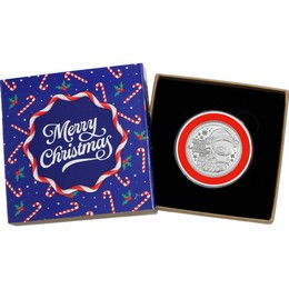 2026 Baby's First Christmas Teddy Bear Gift Half Ounce .999 Silver Medallion in Gift Box 2026 Baby's First Christmas Teddy Bear Gift Half Ounce .999 Silver Medallion in Gift Box
