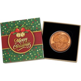 2026 I Love You Snow Much! Snowman 1oz Copper Medallion in Gift Box 2026 I Love You Snow Much! Snowman 1oz Copper Medallion in Gift Box