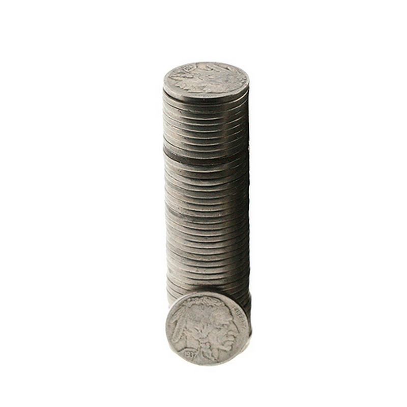 Vintage Buffalo Nickel - Circulated Roll of 40 – CoinsTV