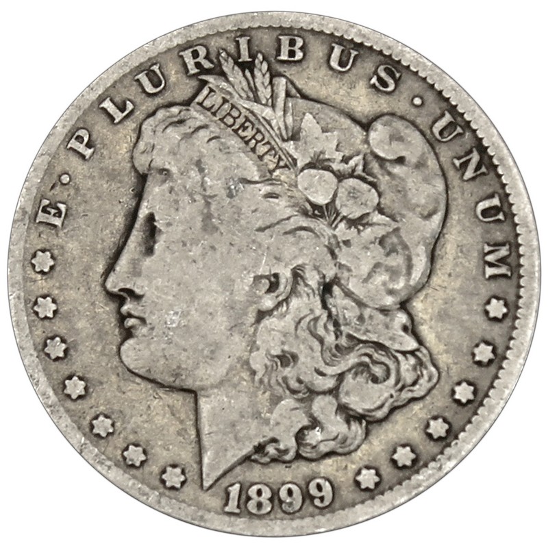 1899 O Morgan 90% Silver Dollar in XF/UNC condition