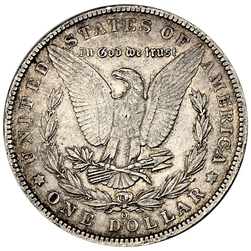 1901 O Morgan 90% Silver Dollar in XF/UNC condition