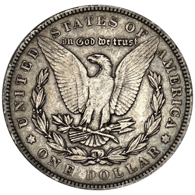 1904 P Morgan 90% Silver Dollar in VG/VF condition