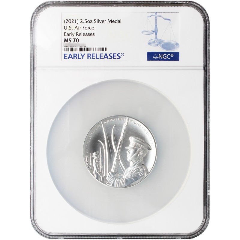 us air force silver medal 2021