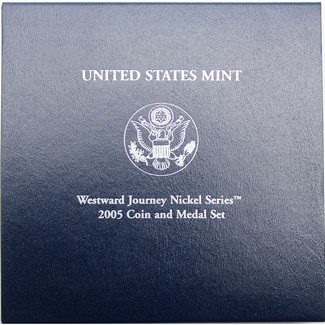 2005 Westward Journey Nickel Series Coin & Medal Set