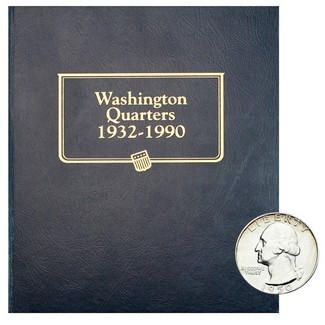 1941-1964 Brilliant UNC Washington Quarter Set in Album