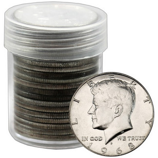 40% Silver BU Kennedy Half Dollar Roll (20 coins)