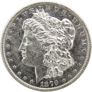 1879 O Morgan Silver Dollar AU/BU Condition